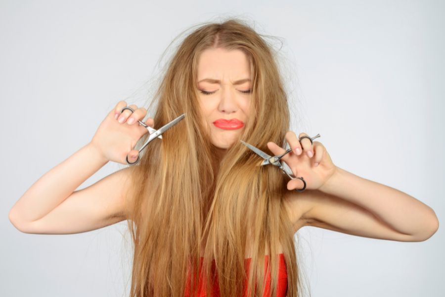 Hoe vaak moet je je haar knippen? The Rainbowroom